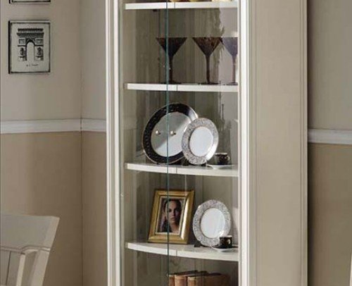 Vitrina clásica beige diseño 194-942