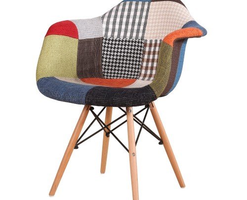 Sillon comedor moderna patchwork diseño 999-15