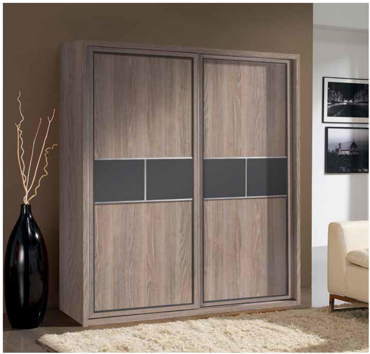 Armario 2 puertas correderas moderno 708 RY1 Mobles Sedaví Aparador Area ~ Armario 2 puertas correderas moderno 708 RY1 Mobles Sedaví