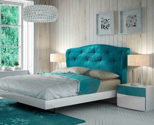 Dormitorio matrimonio moderno lacado brillo madera 11-05