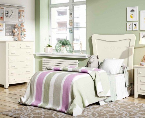 Dormitorio Juvenil colonial moderno diseño 79-OC294