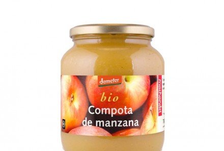 COMPOTA DE MANZANA DEMETER 700gr.