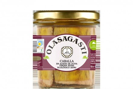 Lomos de Caballa en aceite oliva virgen extra ecológico 315 g