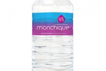 Agua mineral alcalina 100% natural pH 9,5 Monchique garrafa 5L