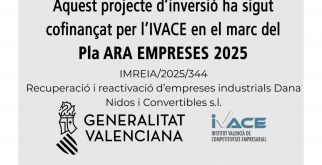 DANA 2024  IVACE  Plan ARA EMPRESES 2025 GENERALITAT VALENCIANA
