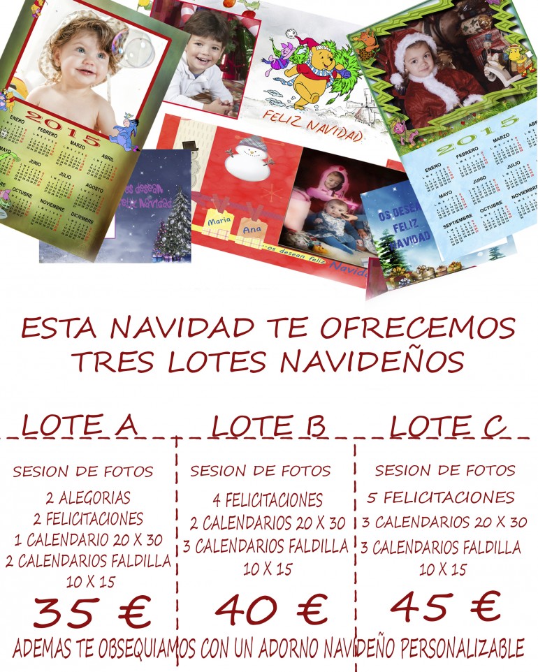 ....Y PARA ESTAS NAVIDADES TE OFRECEMOS NOVEDADES. lote.jpg
