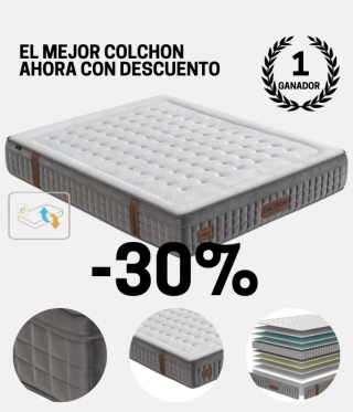 Premiado mejor colchón 
