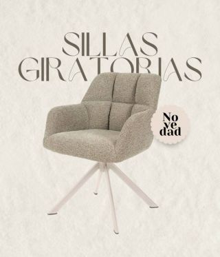 Sillas giratorias para comedor u oficinas
