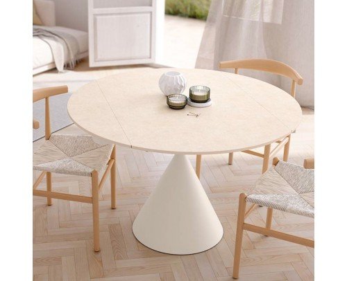 Mesa apertura giratoria