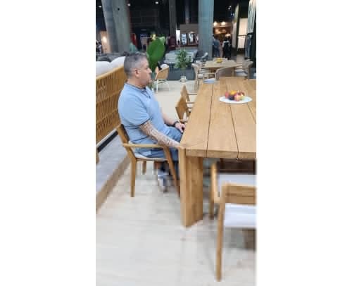 Mesa madera exterior Eco