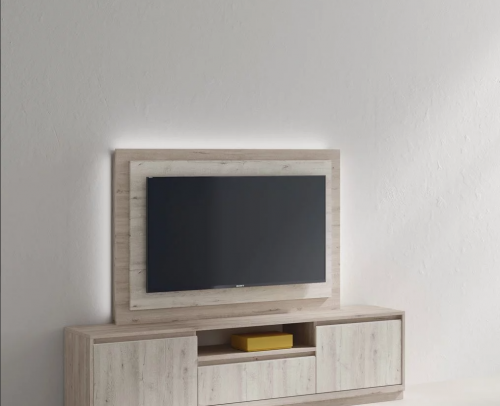 Mueble para TV giratorio con luz led ambiental.png