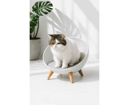 Cama burbuja gato