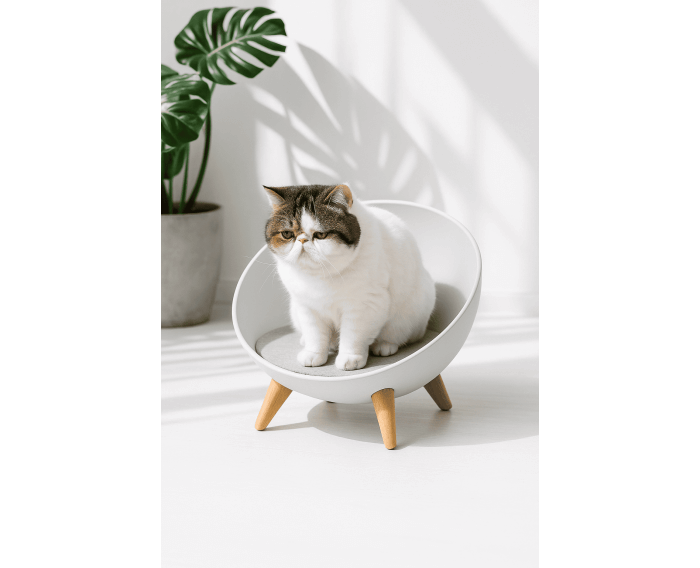 Cama burbuja gato