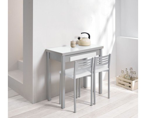 Mesa Mery 80x40 apertura giratoria libro