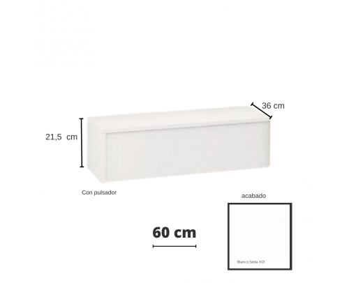 Consola cajón 60 cm ancho
