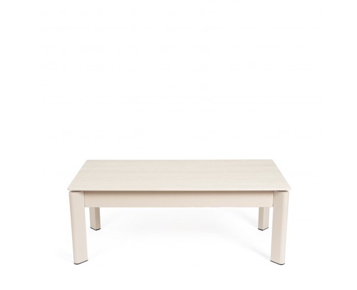 Mesa centro elevable porcelánico