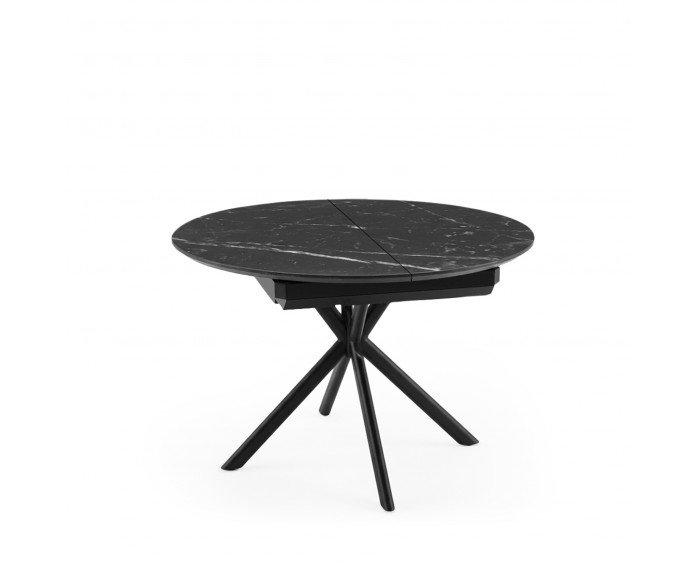 Mesa Su porcelánico extensible Ø120