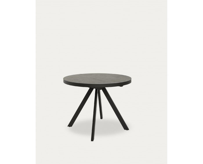 Mesa porcelánico extensible Ø120 Ebron