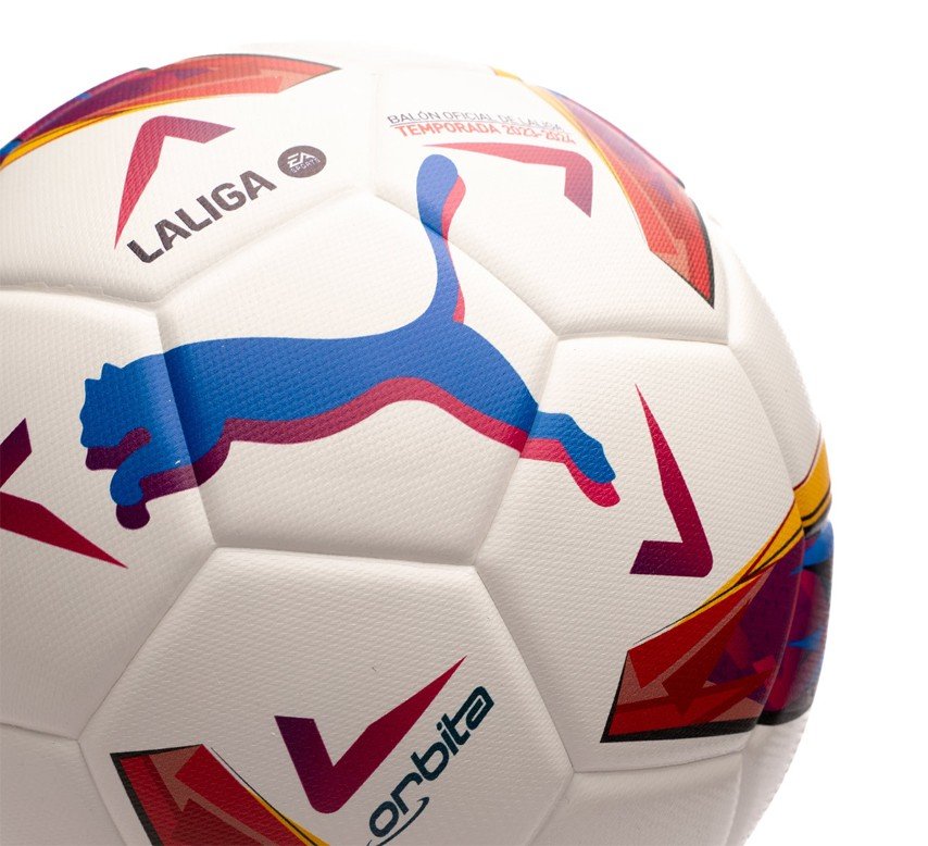 Así será el nuevo balón de La Liga en la temporada 2023 / 2024 de Puma
