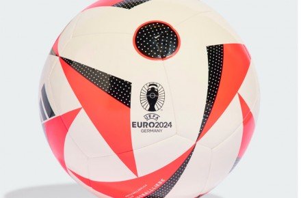 Balón de Fútbol adidas EUROCOPA 24 Clb White RED