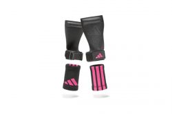 Grips de levantamiento adidas Lifting Grips Pack - Negro/Rosa