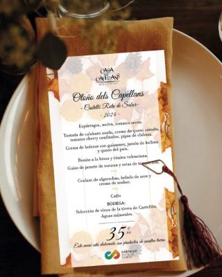 MENU DE OTOÑO
