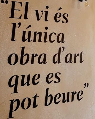 VISITA A LA BODEGA L'ESTANQUER