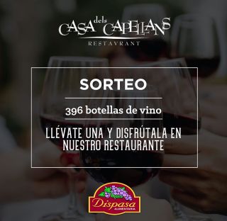 CONSIGUE UNA BOTELLA DE VINO Y DISFRUTALA EN CASA DELS CAPELLANS