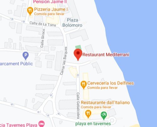 Restaurante Mediterrani