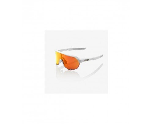 GAFAS 100% S2 - SOFT TACT OFF WHITE HIPER RED LENS
