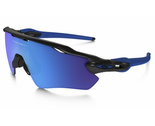 OAKLEY RADAR EV POLISHED BLACK LENTE SAPPHIRE IRIDIUM 9208-20