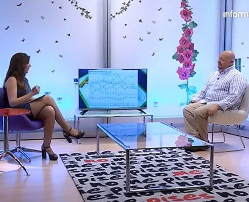 Anabel Rosas entrevista a Miguel Ángel Matthias en su programa Alicante Hoy