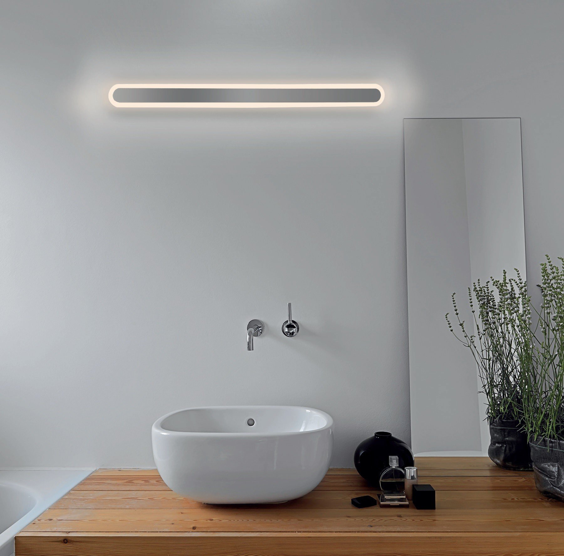ACB ADELA LED Lámpara aplique de baño cromo 19W BAÑO ACB