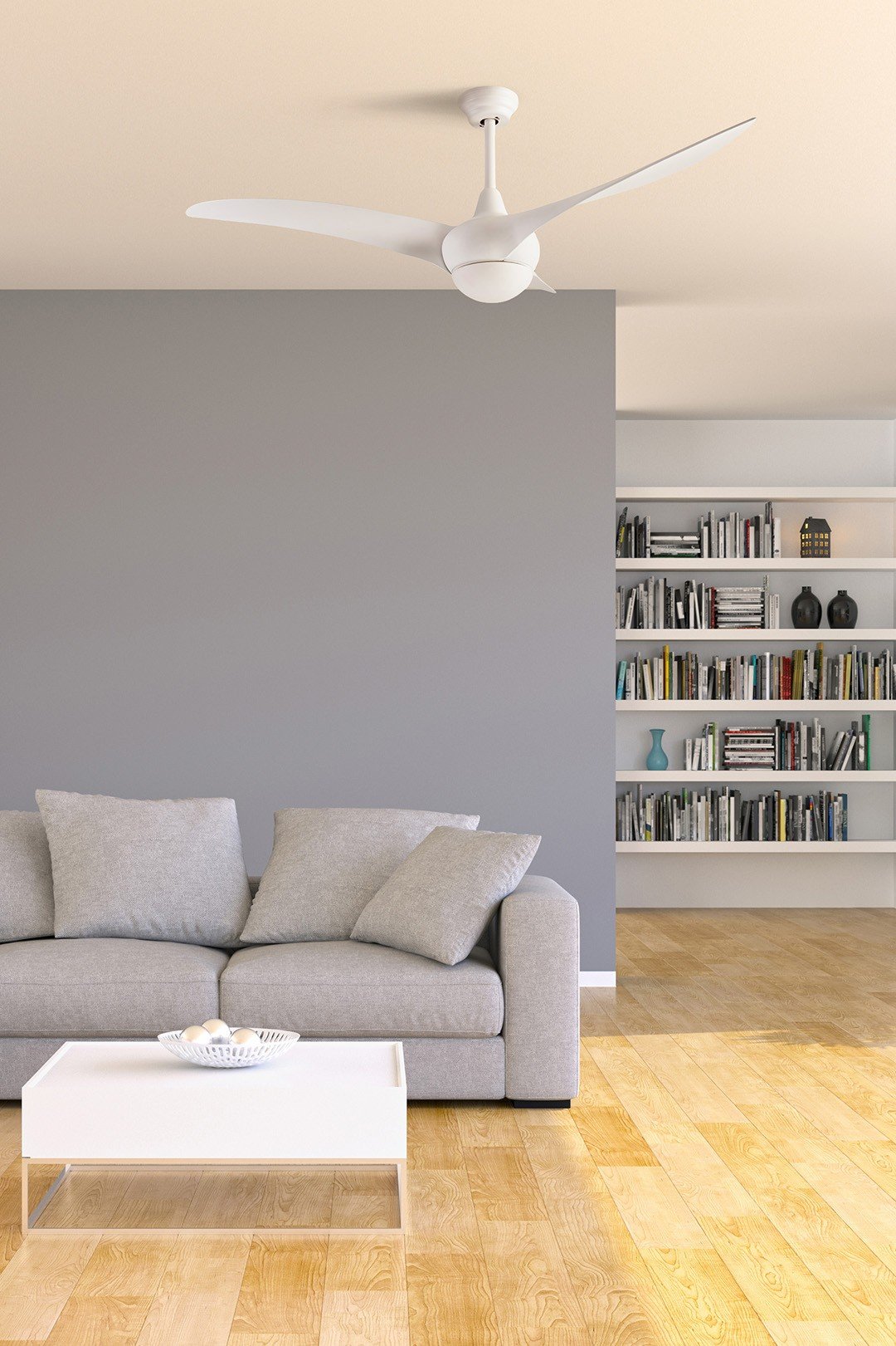 LEDSC4 HELIX ventilador de techo con luz blanco VENTILADORES DE