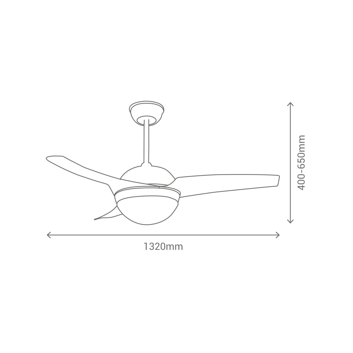 SULION NEWTON LED Ventilador de techo con luz gris Comprar ventilador de techo newton sulion 075313