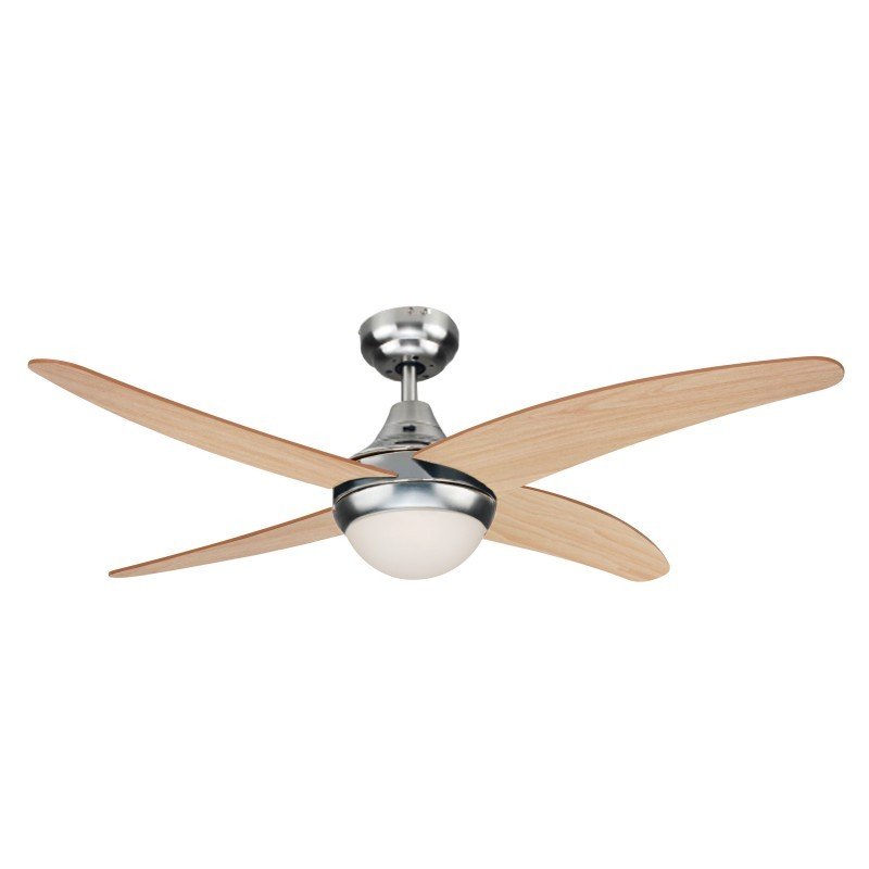 SULION ACHILIA Ventilador de techo con luz níquel VENTILADORES TECHO SULION :: VENTILADORES :: Comercial