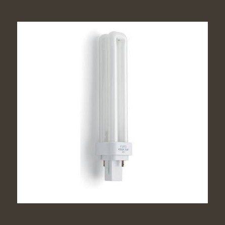 Philips bombilla fluorescente 2 pin 26w g24 q3 tc de ...