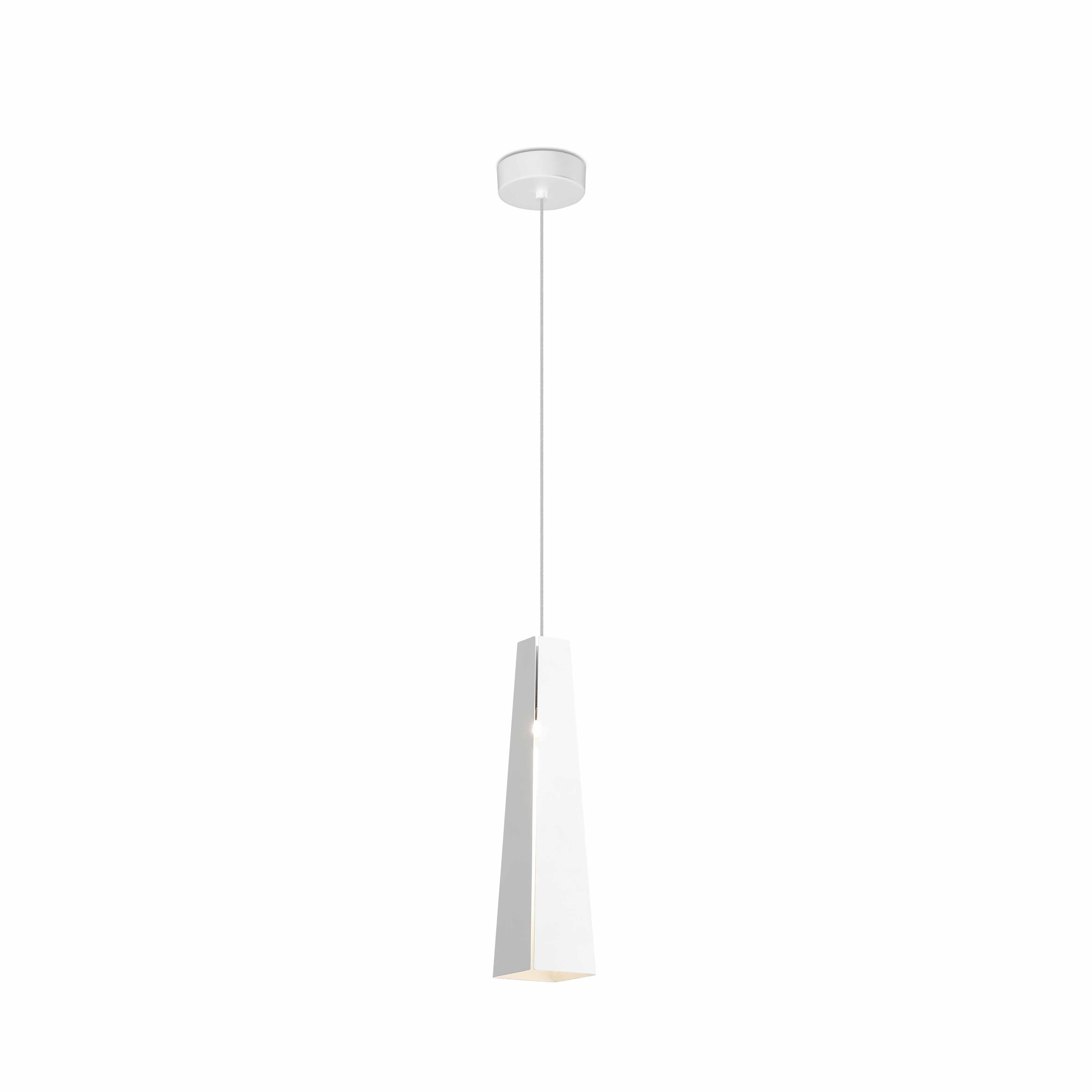 FARO PLUMA LED Lámpara colgante blanca 64170 LÁMPARAS FARO