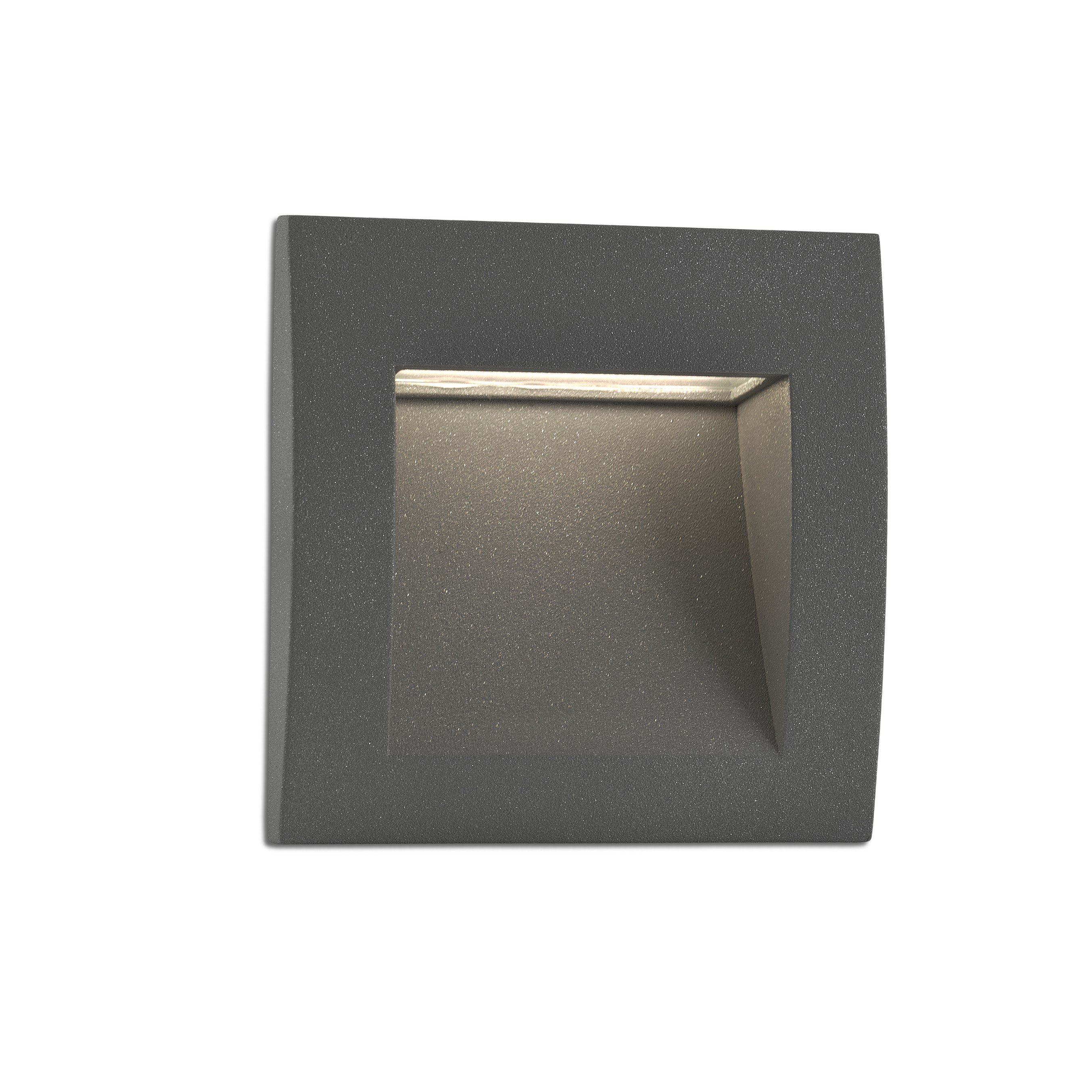 FARO SEDNA-3 LED Lámpara empotrable gris oscuro 70148 :: ILUMINACIÓN