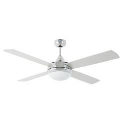 FARO ICARIA Ventilador de techo con luz aluminio 33701