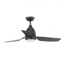 FARO FOGO LED Ventilador de techo con luz marrón 33469