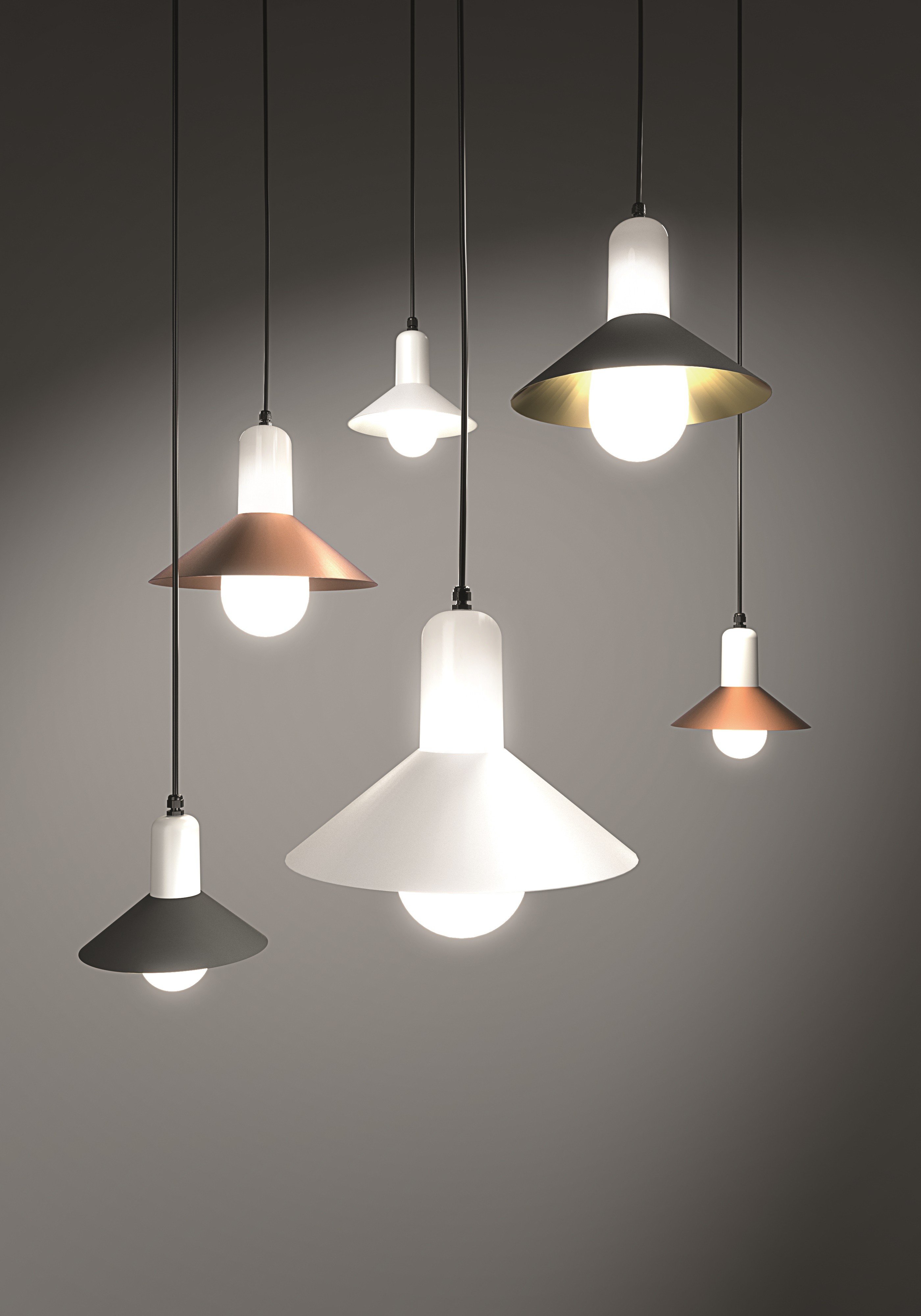 MILAN TAGOMAGO Lámpara colgante distintos acabados :: ILUMINACIÓN