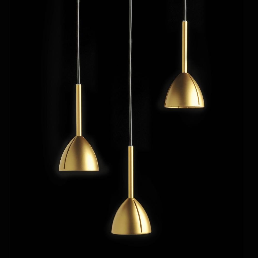 MILAN KASK Lámpara colgante distintos acabados Ø75mm :: LÁMPARAS