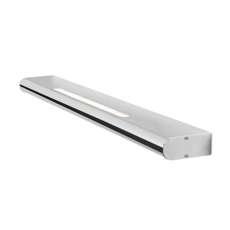 LEDS-C4 SPLASH Aplique de pared baño cromo y policarbonato 80cm led 19W