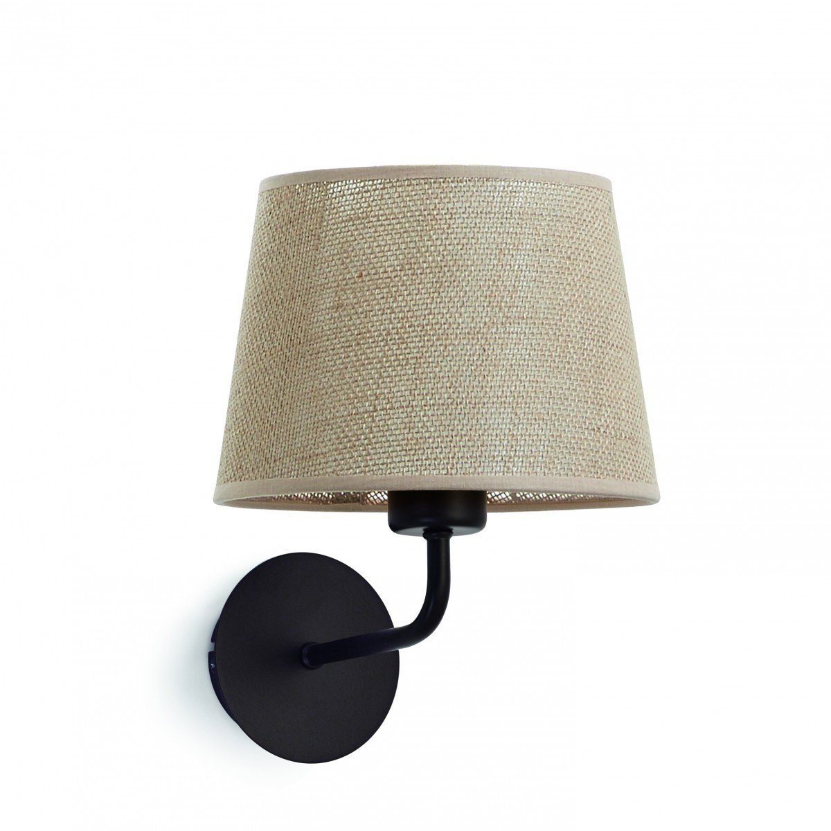 EXO LIGHTING A TU ESTILO Aplique de pared pantalla Yute beige