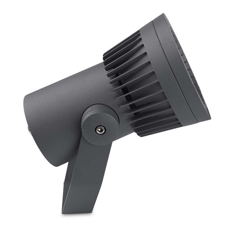 LEDSC4 HUBBLE Lámpara proyector gris urbano led 52W ILUMINACIÓN EXTERIOR Proyectores exterior