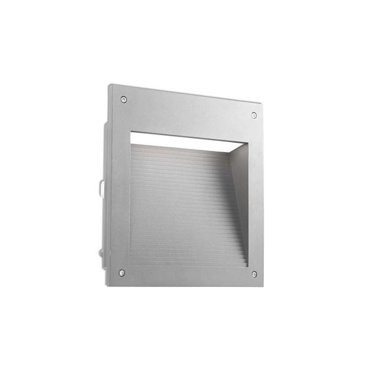 LEDSC4 MICENAS Empotrable de pared gris led 20W ILUMINACIÓN