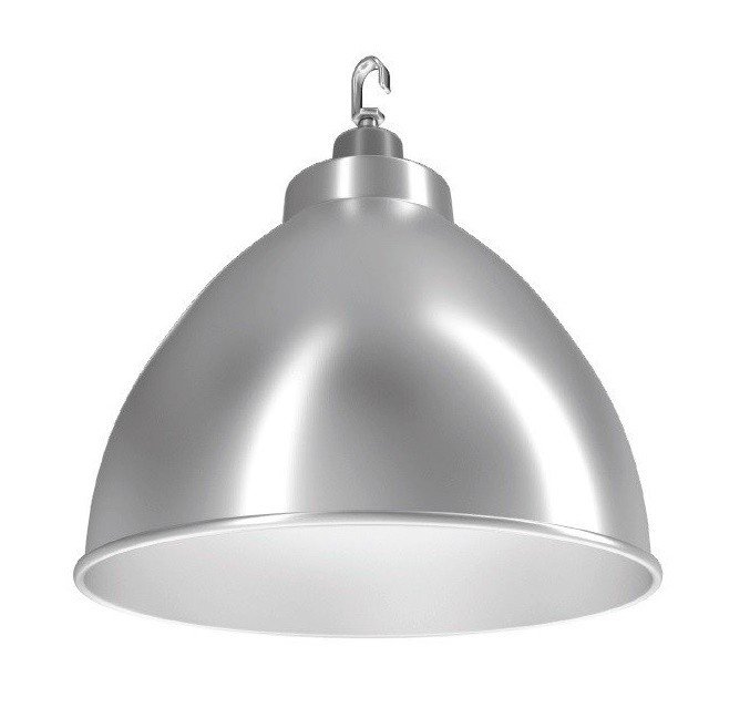 ATMOSS Campana Industrial aluminio E40 230V 52cm :: CAMPANAS LED
