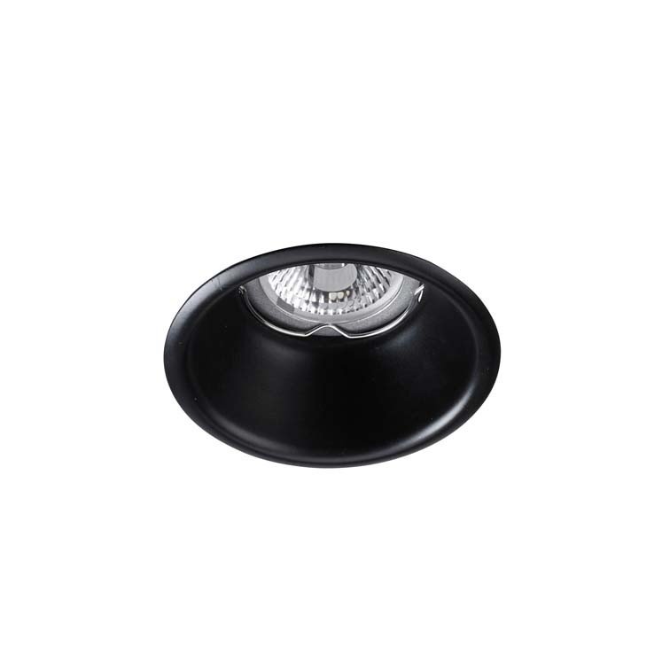 LEDSC4 DOME Empotrable de techo blanco, dorado o negro Ø120mm