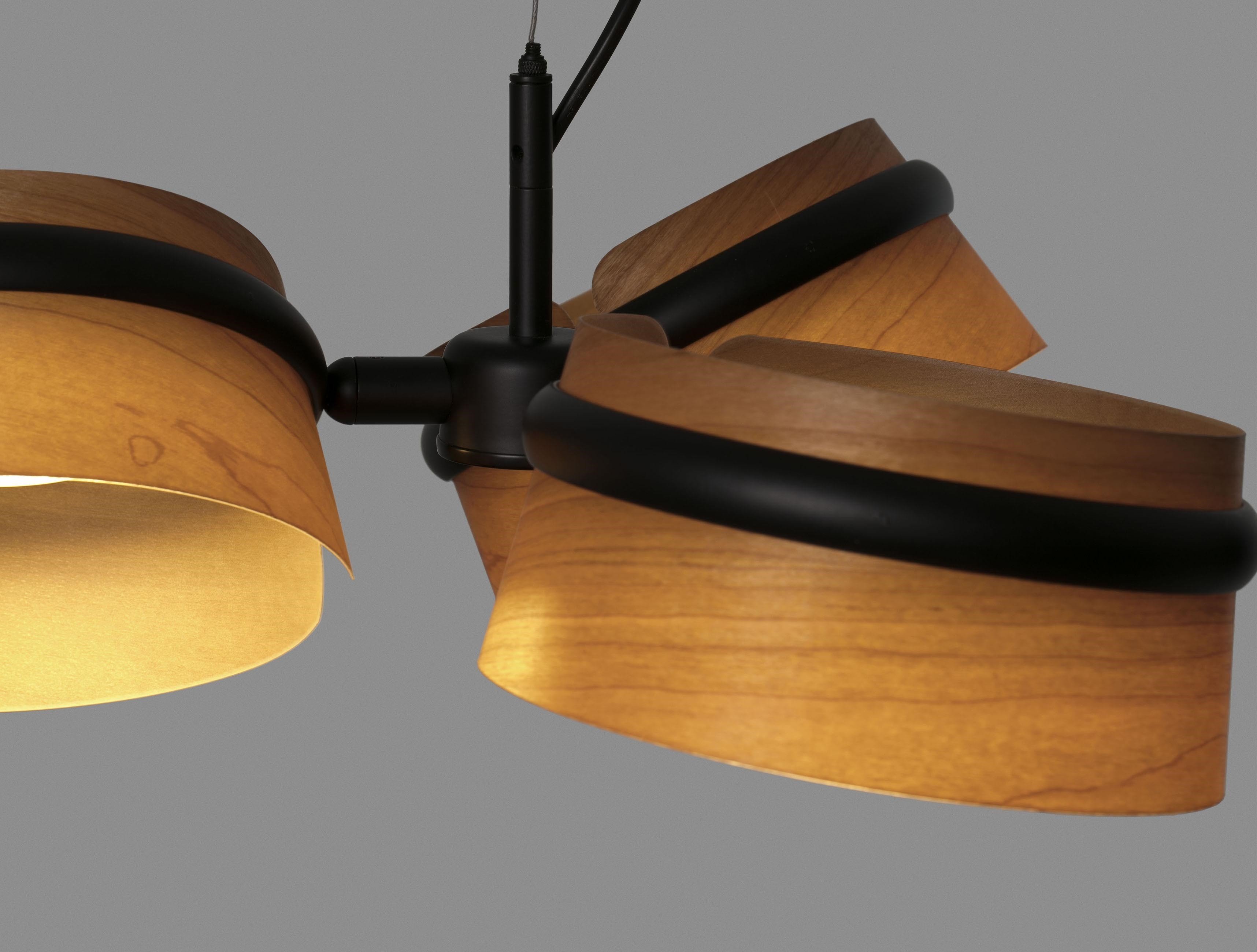 FARO LOOP LED Lámpara colgante negro FARO Lampara colgante Faro